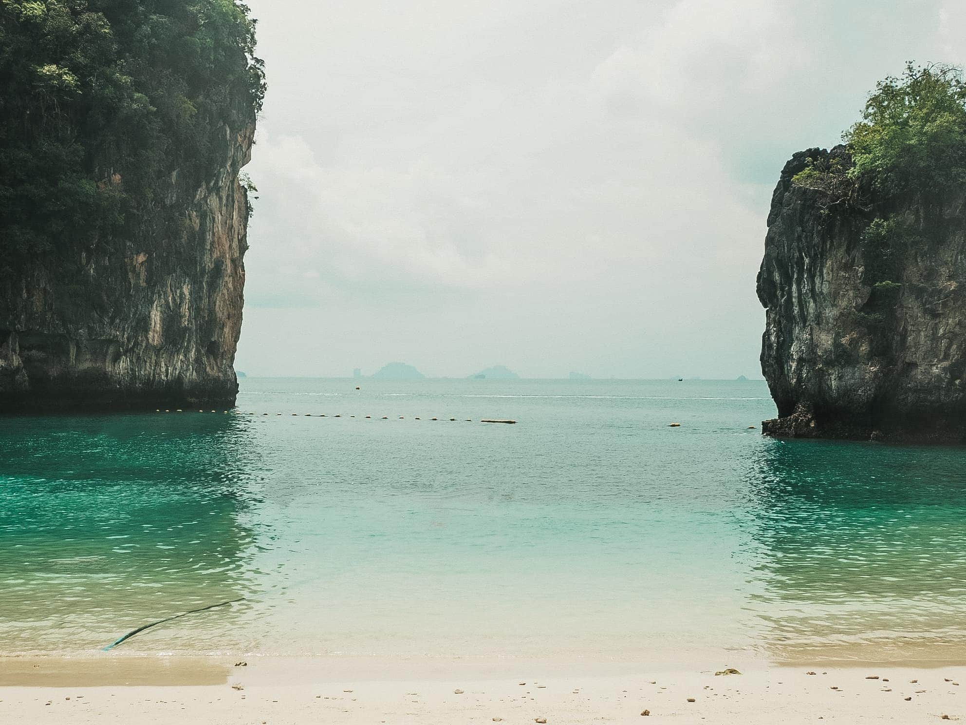 Scenic Krabi island seascape